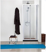 Душевая дверь Aquanet Alfa NAA6422 90 252214 профиль Хром стекло прозрачное-2