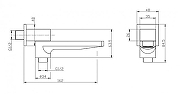 Излив для смесителя BelBagno Romano ROM-BCA-CRM Хром-1