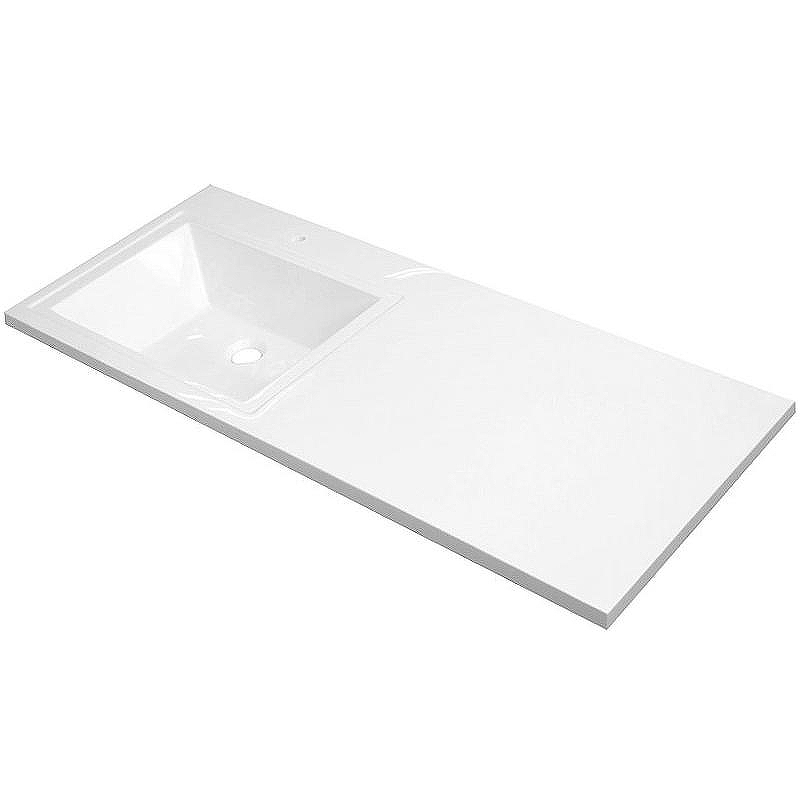 Раковина Aquanet Эстет Даллас 130 L ФР-00002166 235501 с местом под стиральную машину 