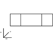 Полка Cezares 100 53143 Bianco lucido-1