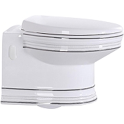 Унитаз подвесной CeramaLux Lux Classic 1412 с сиденьем Микролифт