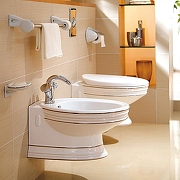 Биде CeramaLux Lux Classic 1413 подвесное Белое-1