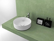 Раковина накладная Isvea Infinity 36 10NF65036 Белая глянцевая-4