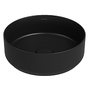 Раковина накладная Isvea Infinity 36 10NF65036-2N Черная матовая