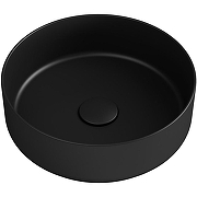 Раковина накладная Isvea Infinity 36 10NF65036-2N Черная матовая-1