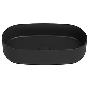Раковина накладная Isvea Infinity 55 10NF65055-2C цвет Антрацит матовый