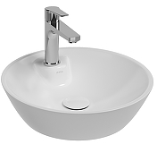 Раковина накладная Isvea SistemaY 45 10SY65045 Белая глянцевая
