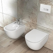 Унитаз подвесной Isvea Infinity 10NF02001 Белый глянцевый без сиденья-2