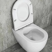 Унитаз подвесной Isvea Infinity 10NF02001 Белый глянцевый без сиденья-3
