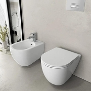 Унитаз подвесной Isvea Infinity 10NF02001 Белый глянцевый без сиденья-4