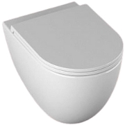 Унитаз подвесной Isvea Infinity 10NF02001-2L Белый матовый без сиденья-1