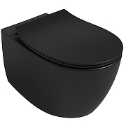 Унитаз подвесной Isvea Sentimenti Neo 10AR02010-2N Черный матовый без сиденья