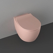 Унитаз подвесной Isvea Sentimenti Neo 10AR02010-2S Лососевый матовый без сиденья-2