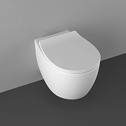 Унитаз подвесной Isvea Sentimenti Neo 10AR02010-2L Белый матовый без сиденья-2