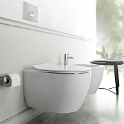 Унитаз подвесной Isvea Sentimenti Neo 10AR02010-2L Белый матовый без сиденья-3