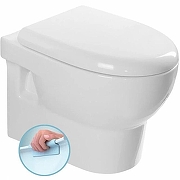 Унитаз подвесной Isvea Absolute 10AB02002 Белый глянцевый без сиденья-2