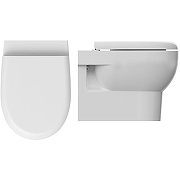 Унитаз подвесной Isvea Absolute 10AB02002 Белый глянцевый без сиденья-4
