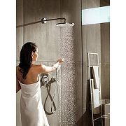 Верхний душ Hansgrohe Croma 26220990 Полированное золото-1
