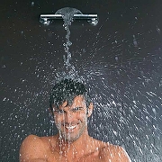 Верхний душ Bossini Cascata Wall I00271F.030 Хром-6