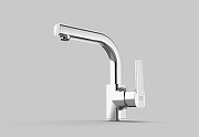 Смеситель для раковины GPD Pedra MTL160 Хром-6