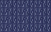 Керамическая плитка Шахтинская плитка (Unitile) Конфетти синий низ 02 настенная 25х40 см-1