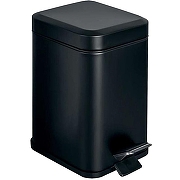 Ведро для мусора Colombo Design Black&White B9210.NM Черный матовый