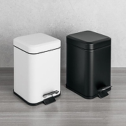 Ведро для мусора Colombo Design Black&White B9210.NM Черный матовый-1