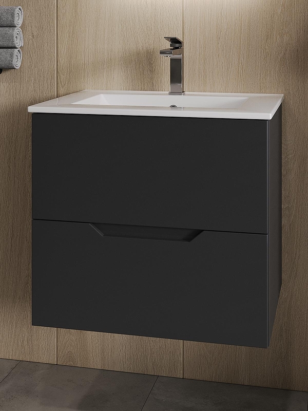 Тумба с раковиной Orange Li-60Tub+Ra подвесная 