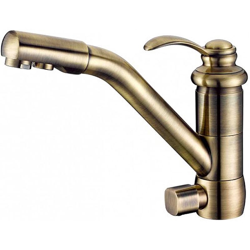 Смеситель для кухни ZorG Sanitary ZR400KF-47-BR 