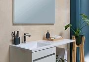 Тумба с раковиной Aquanet Токио 110 L 239298 с бельевой корзиной Белая-15