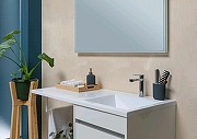 Тумба с раковиной Aquanet Токио 110 R 239299 с бельевой корзиной Белая-15