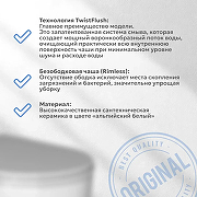 Унитаз подвесной Villeroy&Boch Subway 3.0 4670TS01 с сиденьем Микролифт-1