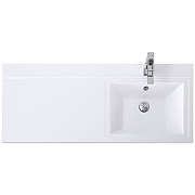 Раковина BelBagno 120 R BB1200/480-LV-MR-R Белая-1