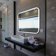 Зеркало Azario Стив 100 ФР-00001304 с подсветкой с сенсорным выключателем-1