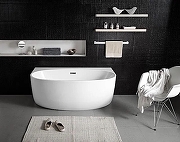 Акриловая ванна Azario Cambridge 170х88 CAM17289 без гидромассажа-4