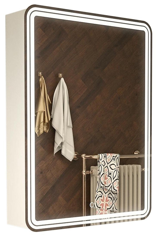 Зеркальный шкаф Azario Adriana 60 R CS00069512 с подсветкой 