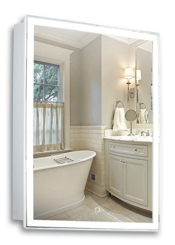 Зеркальный шкаф Azario Киото 50 LED-00002357 с подсветкой 