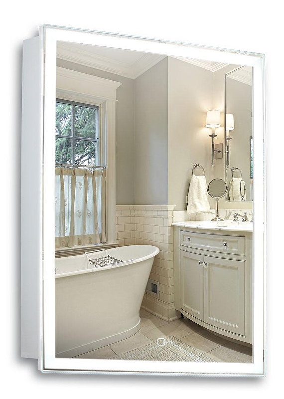 Зеркальный шкаф Azario Киото 60 LED-00002359 с подсветкой 