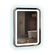 Зеркало Azario Мальта 55 ФР-00000941 с подсветкой с сенсорным выключателем