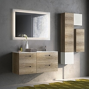 Зеркало Azario Норма 80 ФР-00000844 с подсветкой с сенсорным выключателем-1