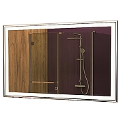 Зеркало Azario Melis 80 CS00066635 с подсветкой с сенсорным выключателем