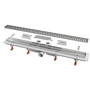 Душевой лоток Azario AZ-CH 850 MN с рамкой и решеткой Medium-3