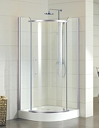 Душевой уголок Azario Edmonton 90х90 AZ-NNC2231 900 профиль Хром стекло прозрачное-1