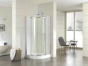 Душевой уголок Azario Edmonton 90х90 AZ-NNC2231 900 профиль Хром стекло прозрачное-2