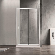 Душевой уголок Azario Milton 120х80 AZ-ND1131 R 1200 профиль Серебро стекло прозрачное-1