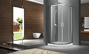 Душевой уголок Azario Ostin AZ-121 S А 100*100*195 профиль Хром стекло прозрачное-3