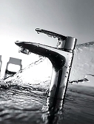 Смеситель для раковины Cron CN10095 Хром-1