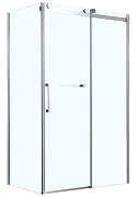 Душевой уголок Azario Vancouver 120х100 AZ-NKF1131R 1000 профиль Серебро стекло прозрачное