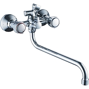 Смеситель для ванны Cron CN2209-2 Хром