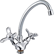 Смеситель для кухни Cron CN4112-2 Хром